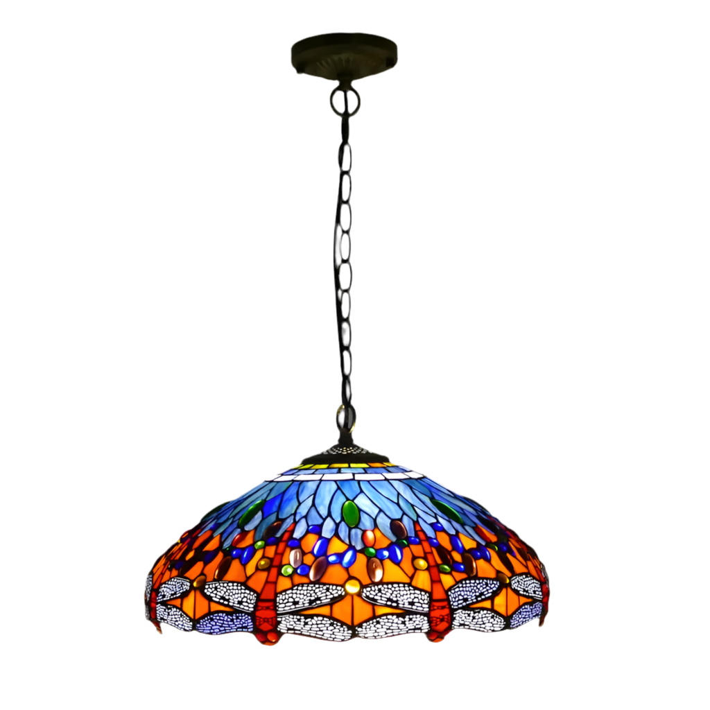 CDH 18" Tiffany Pendant Lamp 46cm shade (19014C)