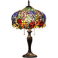 CDH 18" Tiffany X-Large Table Lamp 46cm Shade (19011T)
