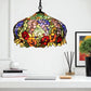 CDH 18" XLARGE Tiffany Pendant Lamp 46cm shade (16054C)