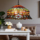CDH 18" XLARGE Tiffany Pendant Lamp 46cm shade (19002C)