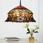 CDH 18" XLARGE Tiffany Pendant Lamp 46cm shade (19002C)