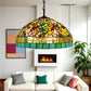 CDH 18" XLARGE Tiffany Pendant Lamp 46cm shade (19004C)