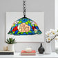 CDH 18" XLARGE Tiffany Pendant Lamp 46cm shade (19005C)