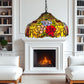CDH 18" XLARGE Tiffany Pendant Lamp 46cm shade (19006C)
