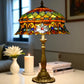 CDH 18" XLARGE Tiffany Table Lamp 46cm Shade (19002T)