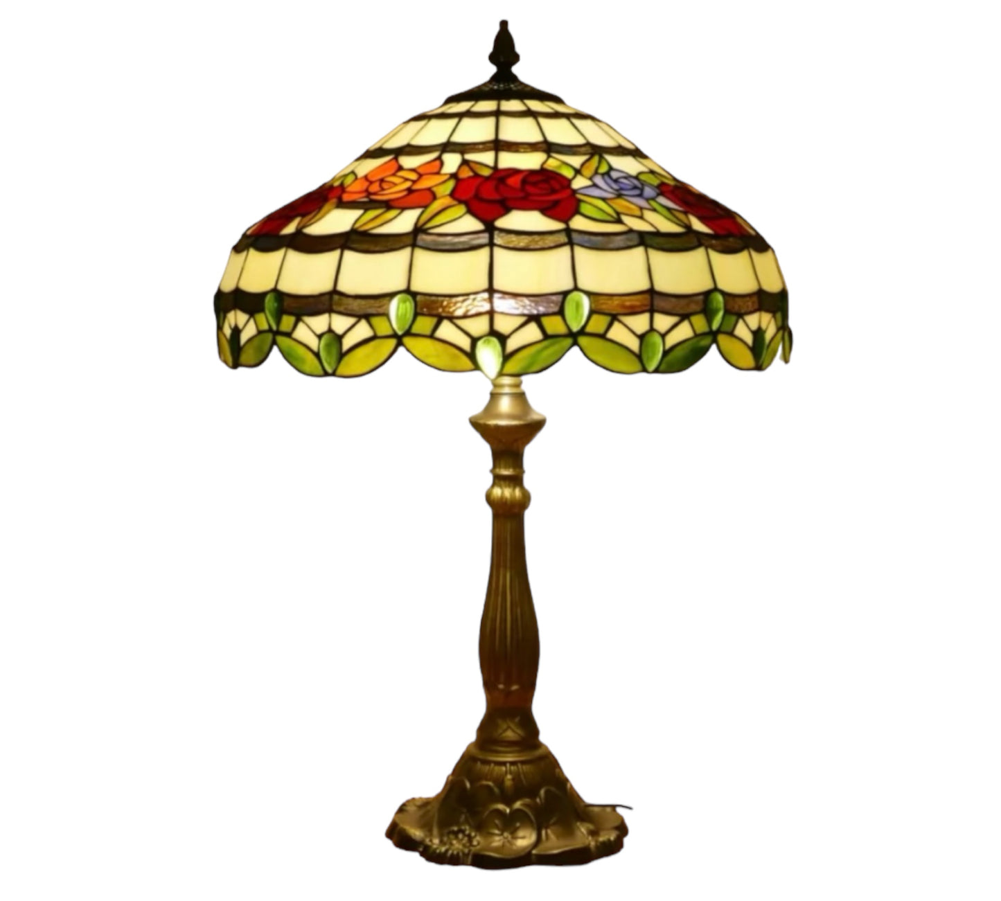 CDH 18" XLARGE Tiffany Table Lamp 46cm Shade (19012T)