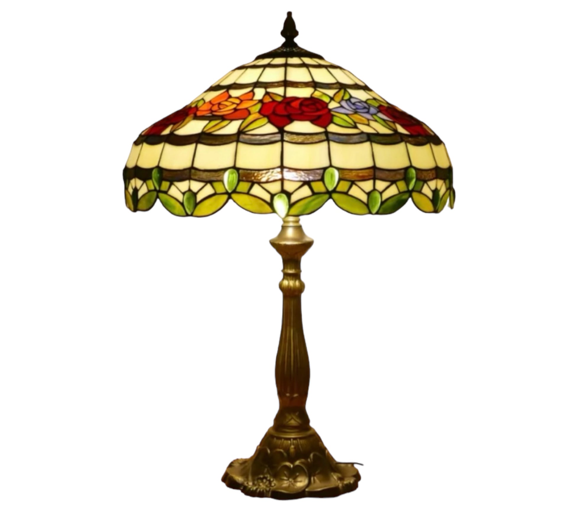 CDH 18" XLARGE Tiffany Table Lamp 46cm Shade (19012T)