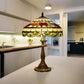 CDH 18" XLARGE Tiffany Table Lamp 46cm Shade (19012T)