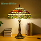 CDH 18" XLARGE Tiffany Table Lamp 46cm Shade (19012T)
