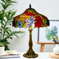 CDH 18" XLARGE Tiffany Table Lamp 46cm Shade (19013T)