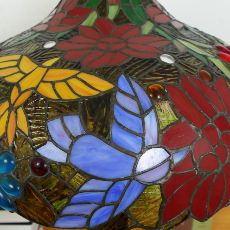CDH 18" XLARGE Tiffany Table Lamp 46cm Shade (19013T)