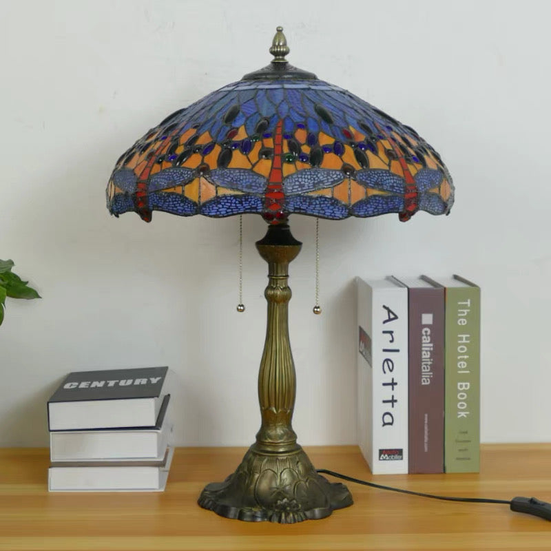 CDH 18" XLARGE Tiffany Table Lamp 46cm Shade (19014T)