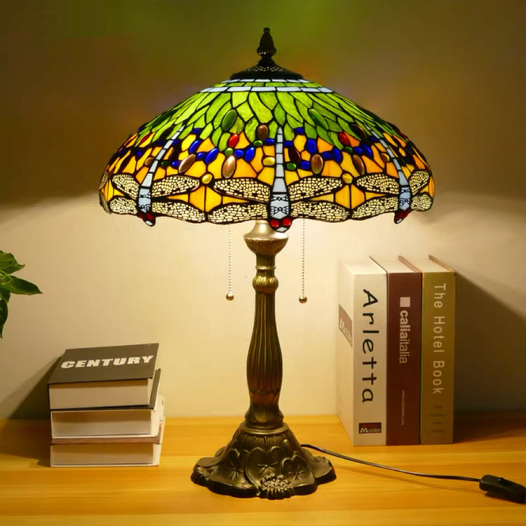 CDH 18" XLARGE Tiffany Table Lamp 46cm Shade (19015T)