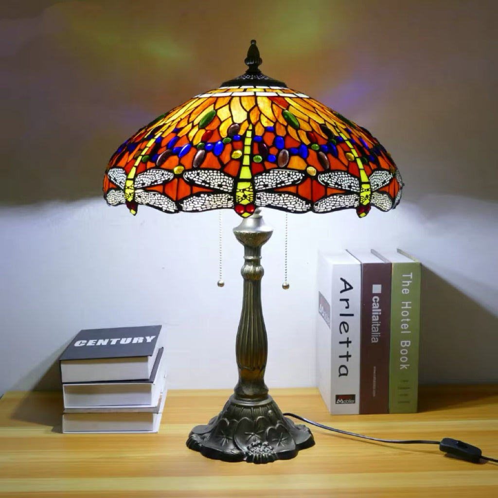 CDH 18" XLARGE Tiffany Table Lamp 46cm Shade (19016T)