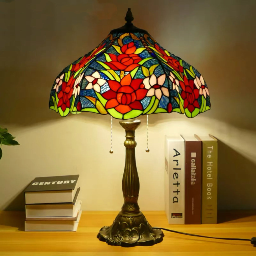 CDH 18" XLARGE Tiffany Table Lamp 46cm Shade (19118T)