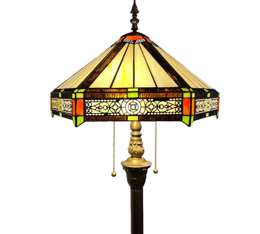 CDH Tiffany Floor Lamp (13002) 16" 40CM Shade