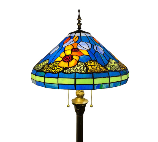 CDH Tiffany Floor Lamp (13003) 16" 40CM Shade
