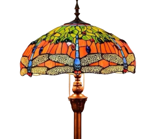 CDH Tiffany Floor Lamp (16009) 16" 40CM Shade
