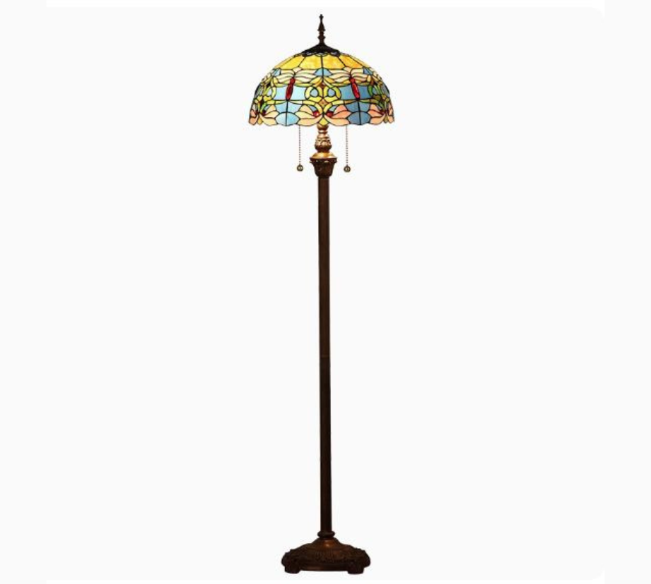 CDH Tiffany Floor Lamp (16016) 16" 40CM Shade