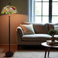CDH Tiffany Floor Lamp (16022) 16" 40CM Shade
