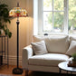 CDH Tiffany Floor Lamp (16025) 16" 40CM Shade