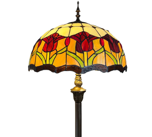 CDH Tiffany Floor Lamp (16030) 16" 40CM Shade