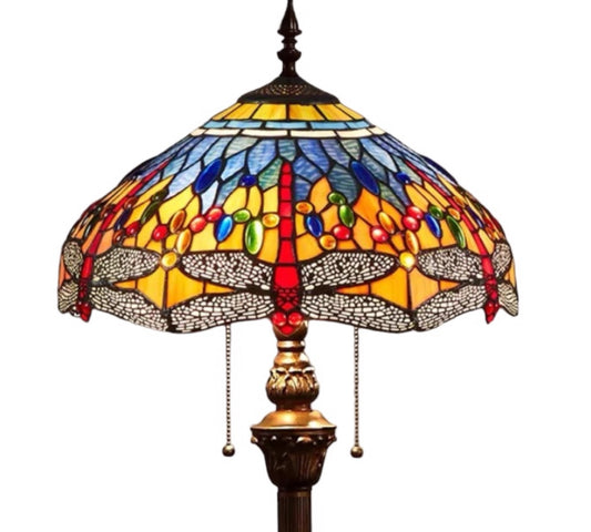 CDH Tiffany Floor Lamp (16031) 16" 40CM Shade