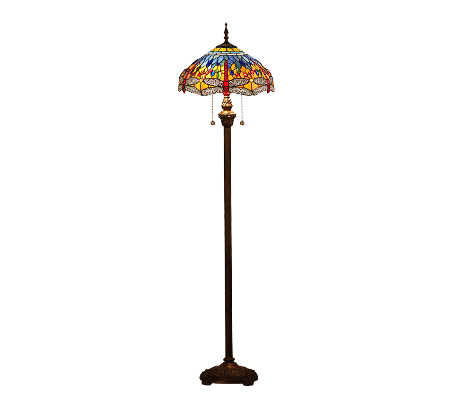 CDH Tiffany Floor Lamp (16031) 16" 40CM Shade
