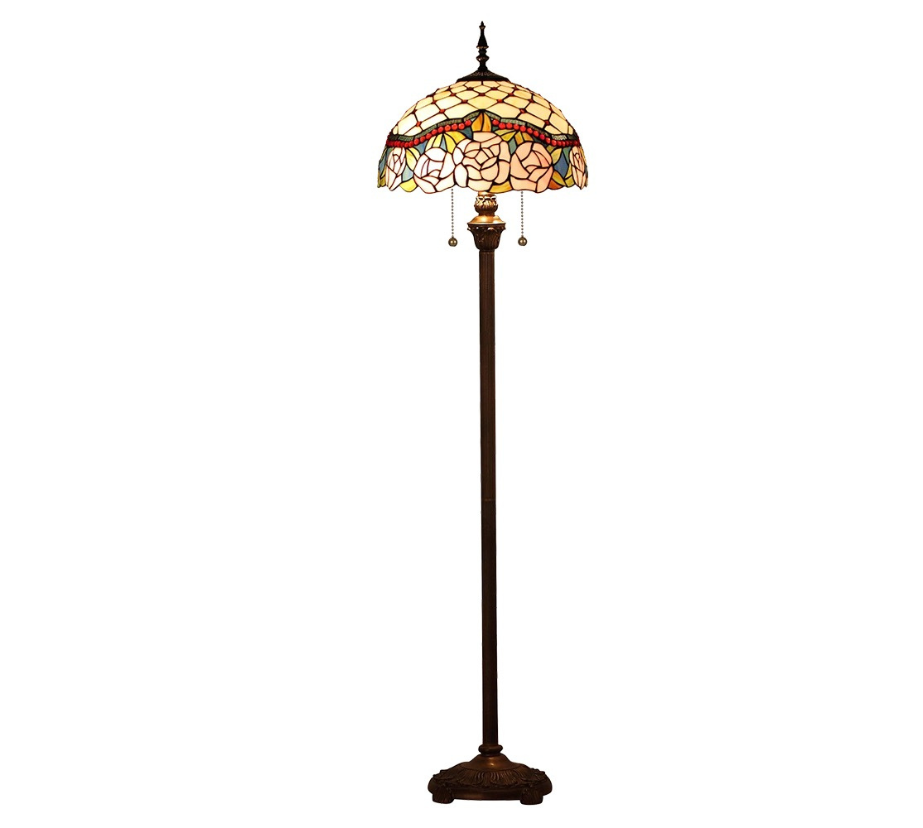 CDH Tiffany Floor Lamp (16032) 16" 40CM Shade