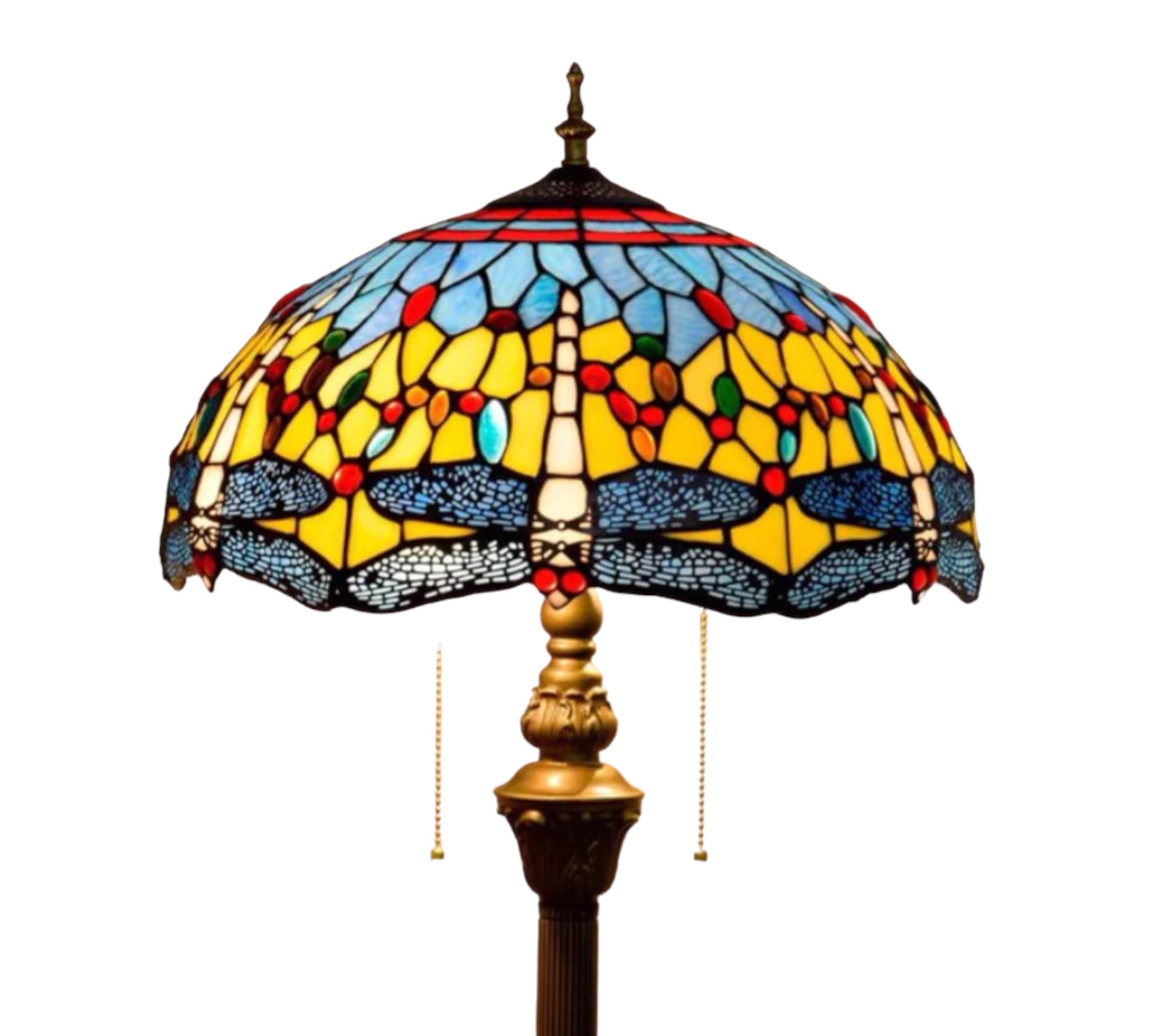 CDH Tiffany Floor Lamp (16033) 16" 40CM Shade