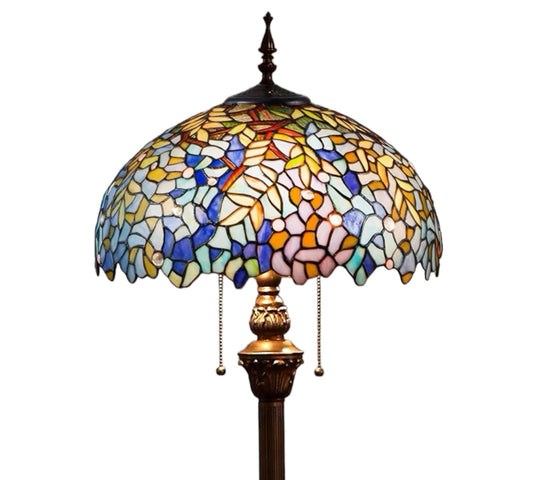 CDH Tiffany Floor Lamp (16038) 16" 40CM Shade