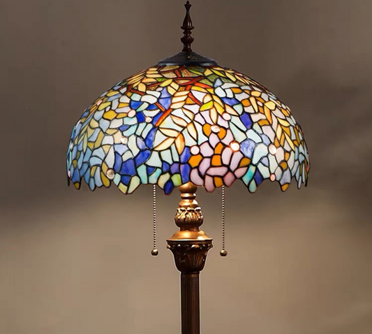 CDH Tiffany Floor Lamp (16038) 16" 40CM Shade