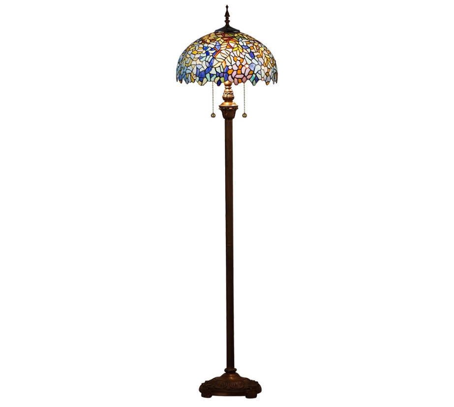 CDH Tiffany Floor Lamp (16038) 16" 40CM Shade