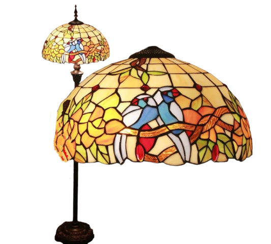 CDH Tiffany Floor Lamp (16056) 16" 40CM Shade