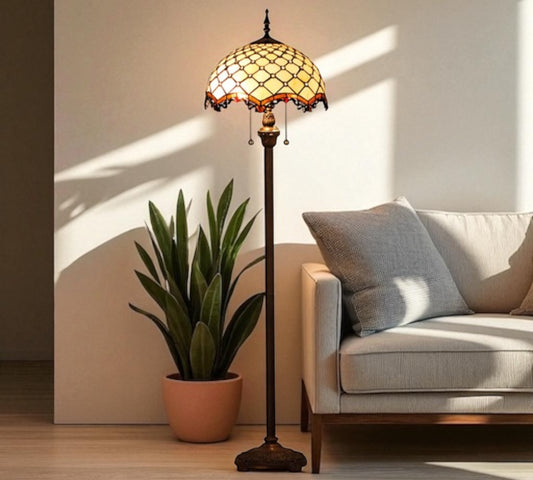 CDH Tiffany Floor Lamp (16058) 16" 40CM Shade