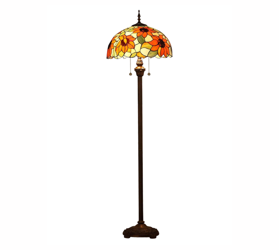 CDH Tiffany Floor Lamp (16068) 16" 40CM Shade