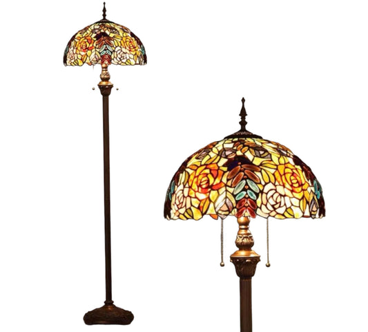 CDH Tiffany Floor Lamp (16071) 16" 40CM Shade
