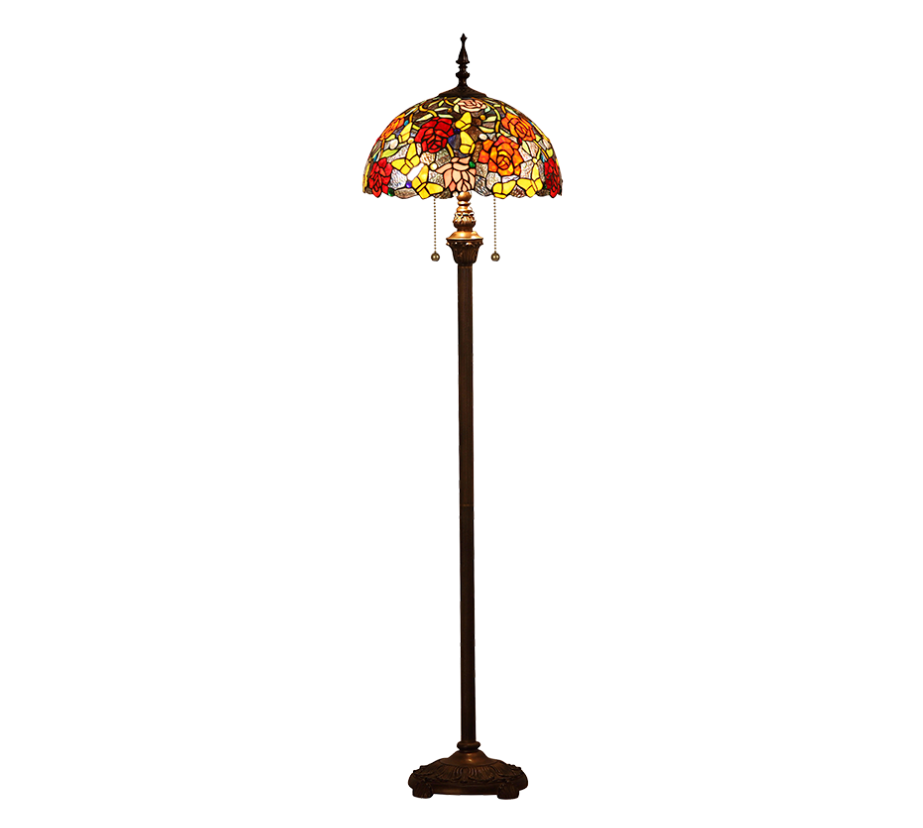 CDH Tiffany Floor Lamp (16074) 16" 40CM Shade