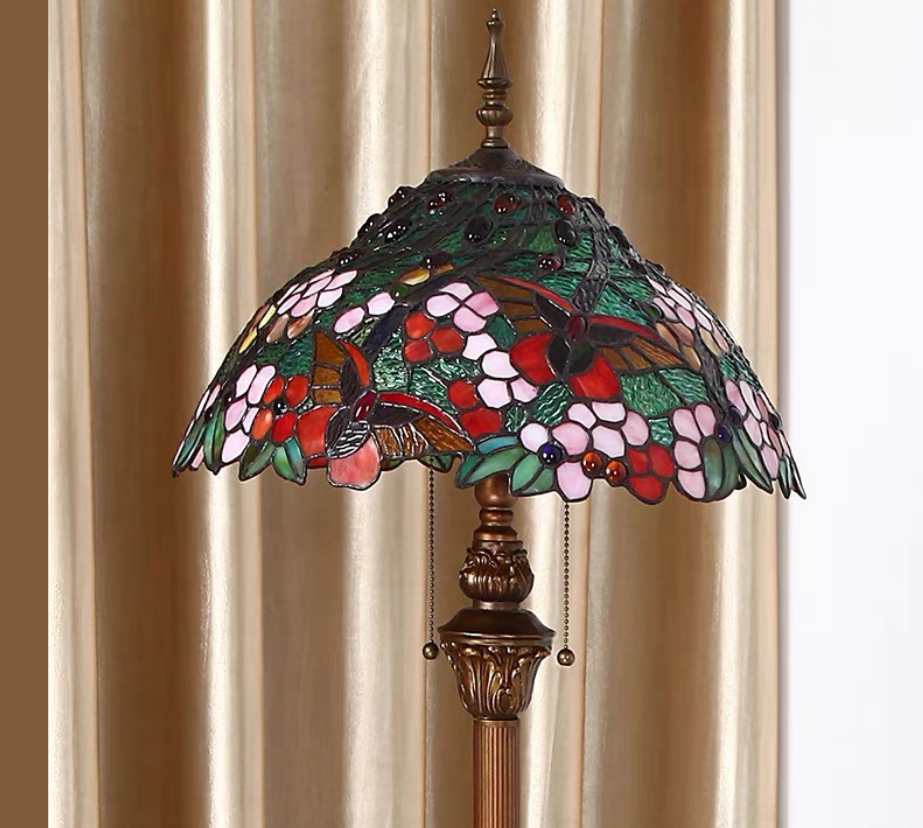 CDH Tiffany Floor Lamp (16075) 16" 40CM Shade