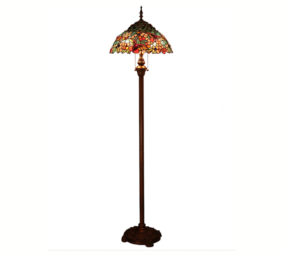 CDH Tiffany Floor Lamp (16075) 16" 40CM Shade