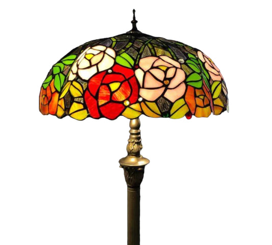 CDH Tiffany Floor Lamp (16078) 16" 40CM Shade