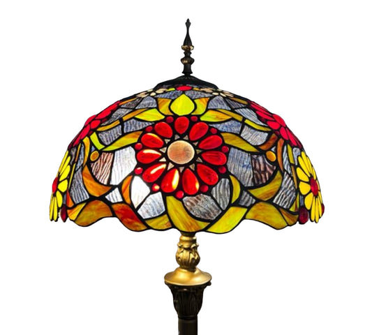 CDH Tiffany Floor Lamp (16101) 16" 40CM Shade