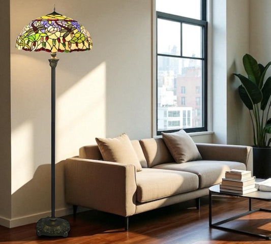 CDH Tiffany Floor Lamp (16941) 16" 40CM Shade