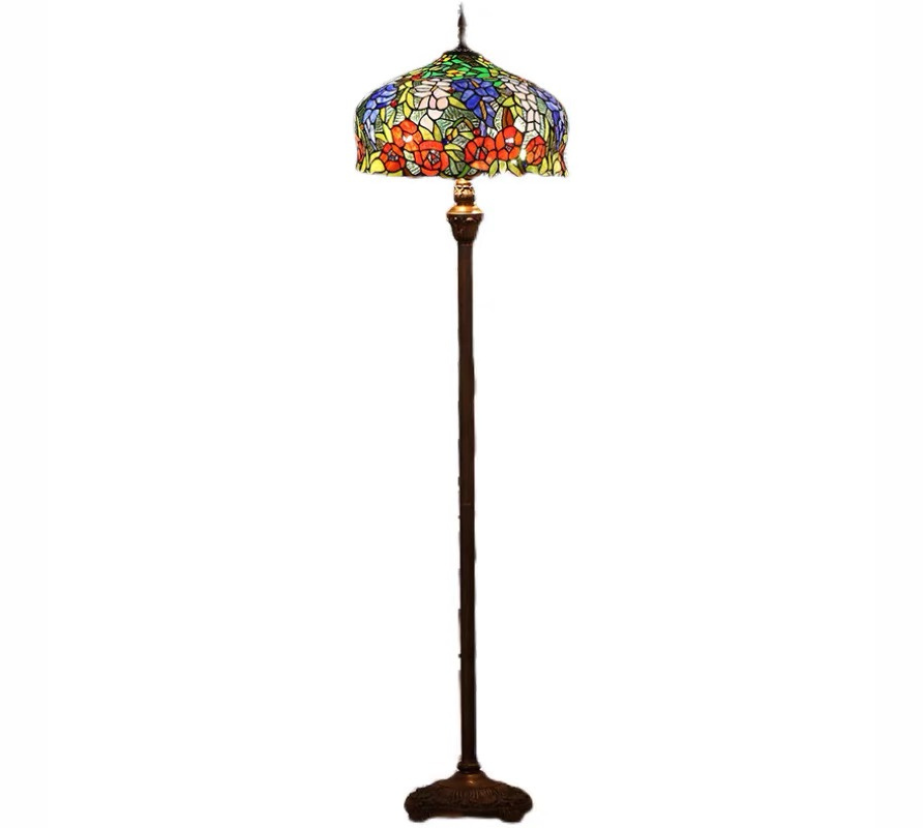 CDH Tiffany Floor Lamp 18" XLARGE 46CM shade (16054)