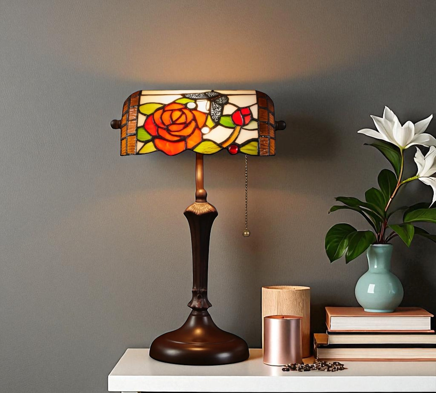 CDH Tiffany Reading Table Lamp (12039)