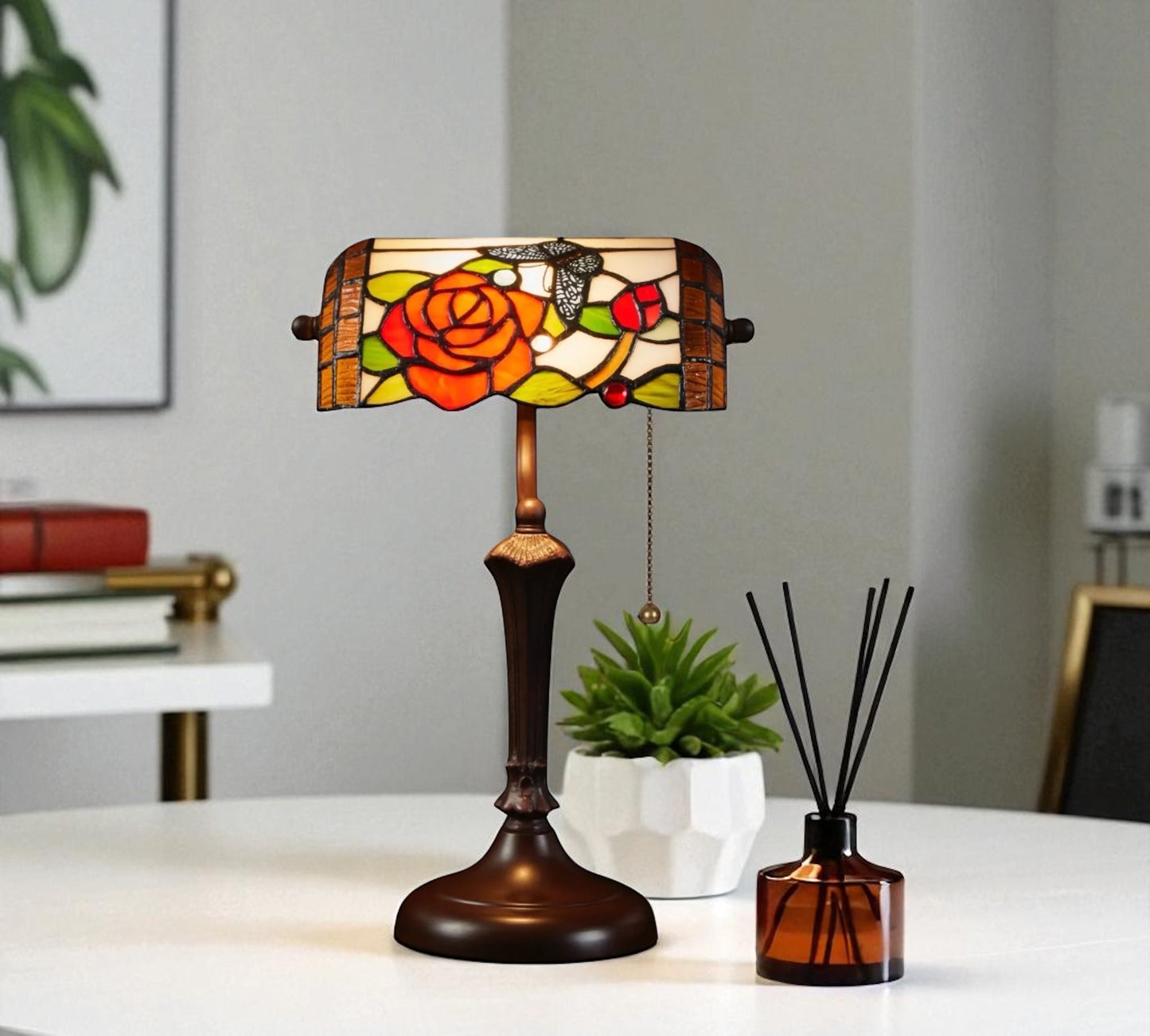 CDH Tiffany Reading Table Lamp (12039)