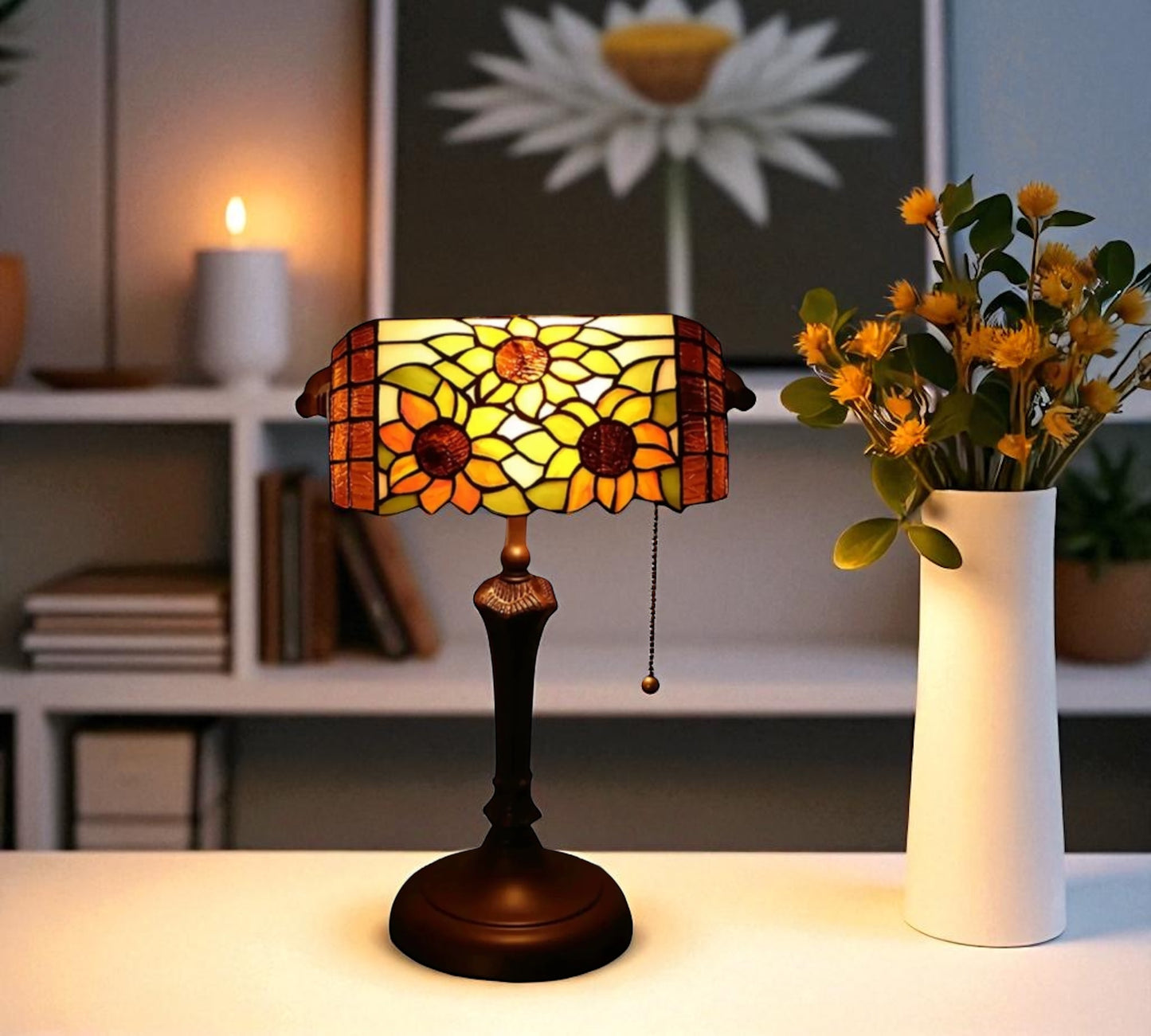 CDH Tiffany Reading Table Lamp (12040)