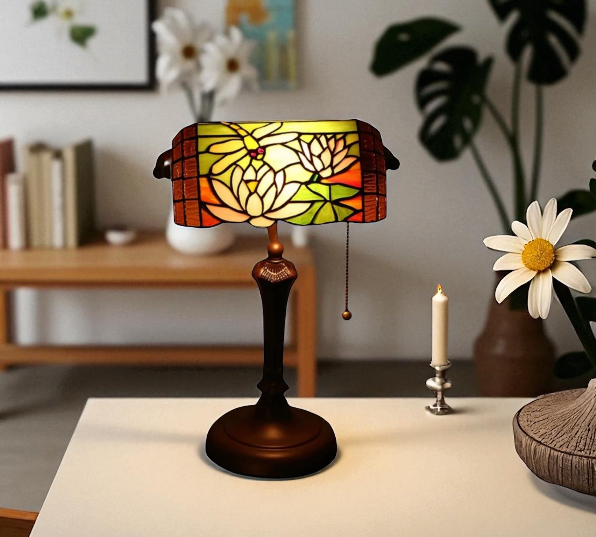 CDH Tiffany Reading Table Lamp (12041)