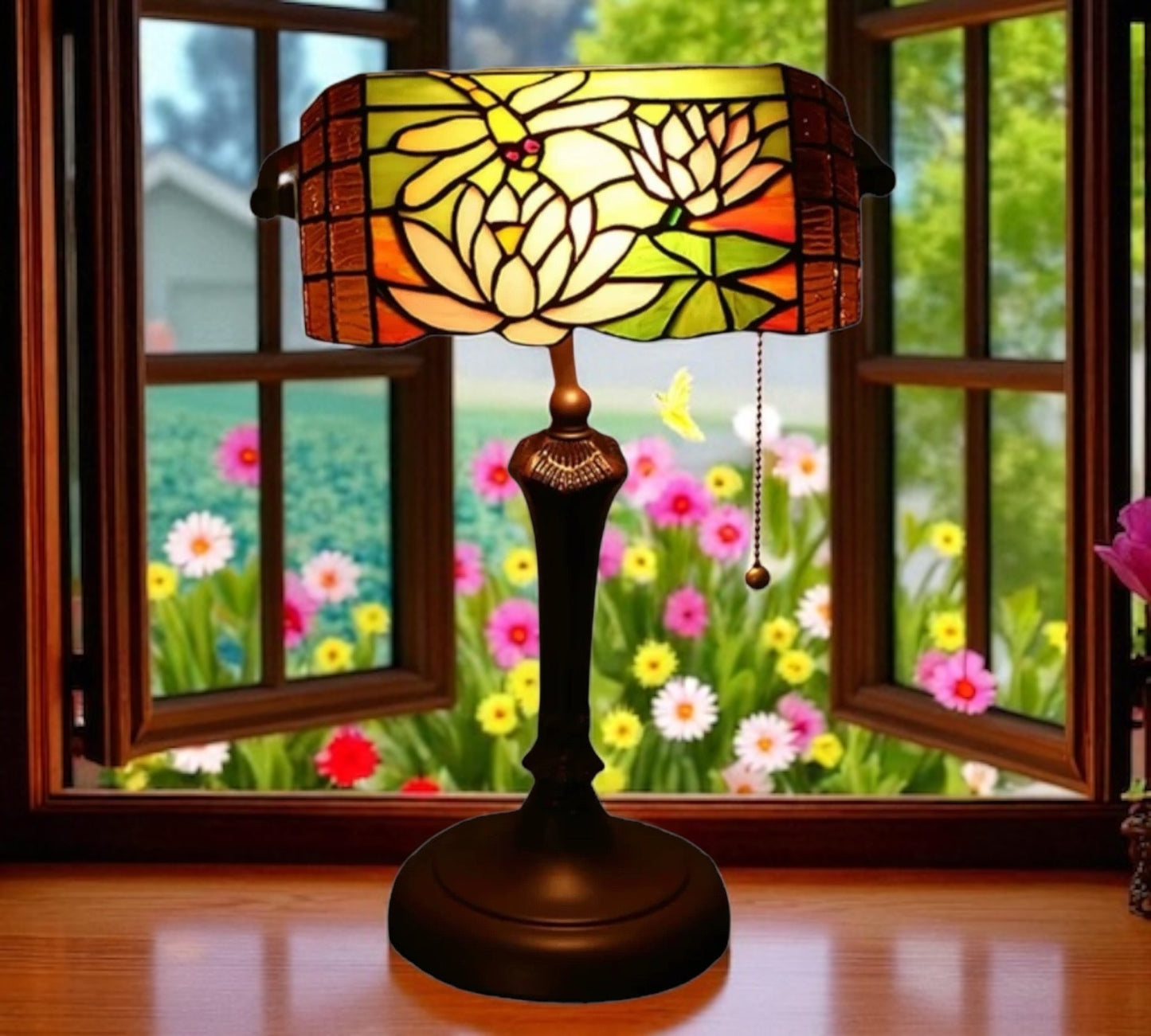CDH Tiffany Reading Table Lamp (12041) C