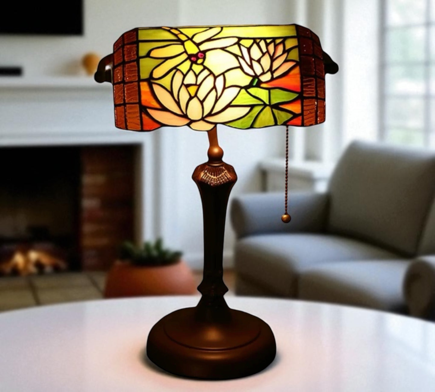 CDH Tiffany Reading Table Lamp (12041)